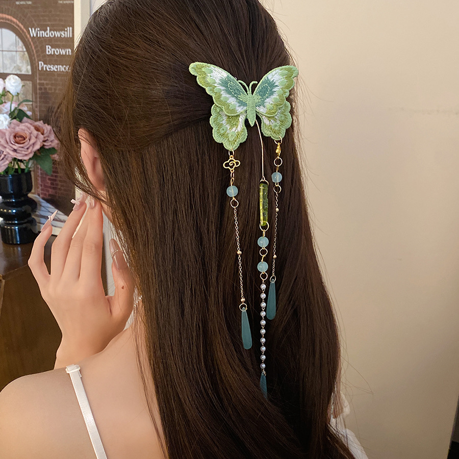Hanbok Hair Pin - Pinzas para el pelo de mariposa