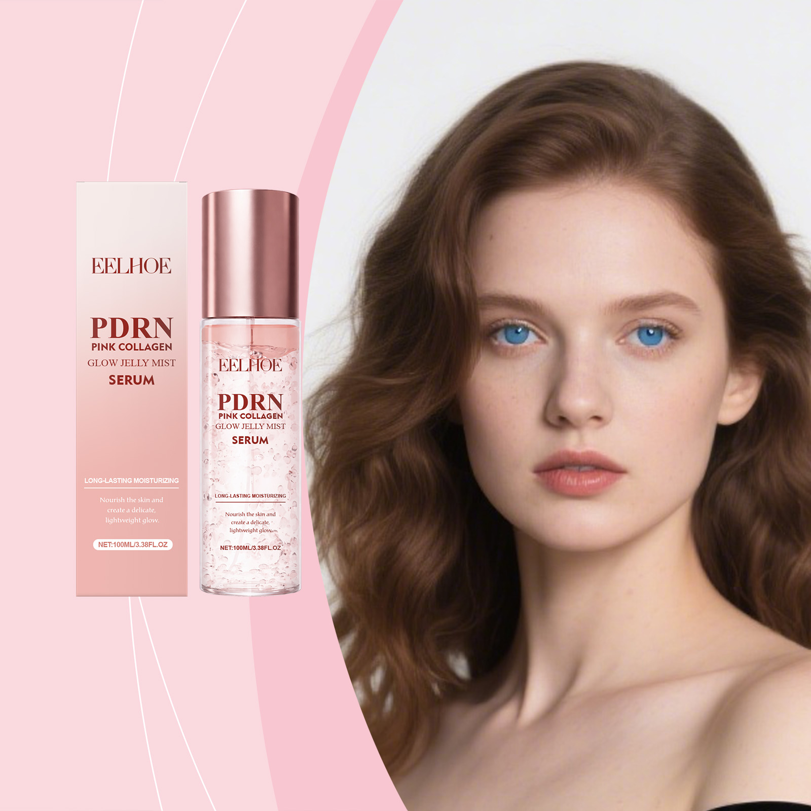 Essence Serum Toner - Spray de Esencia de Colágeno, Bruma