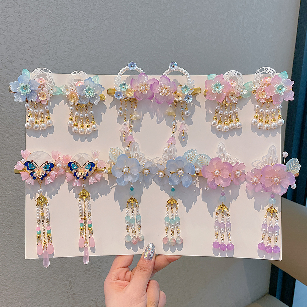 Hanbok Hair Pin - 1 par de hermosos accesorios para