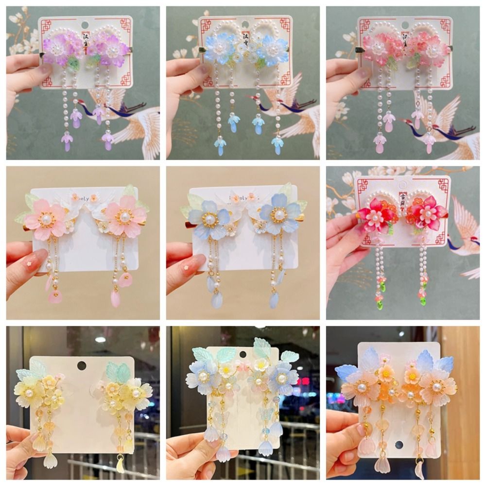 Hanbok Hair Pin - Pinza de Pelo Rosa de Moda