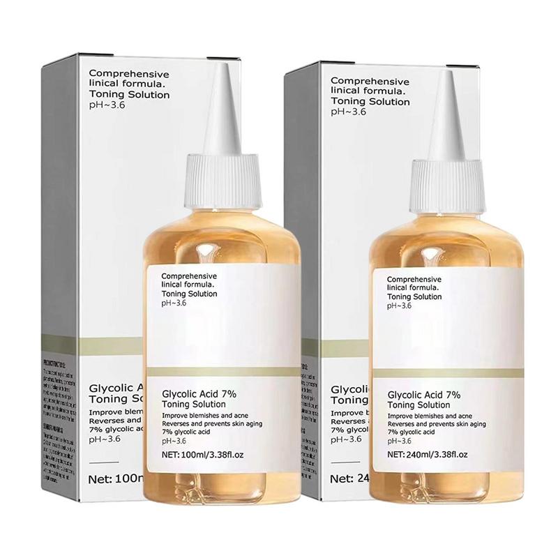 Tónico facial exfoliante de 10 - Essence Serum Toner reseña y precio