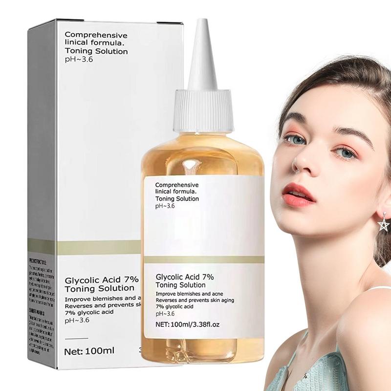 Tónico facial exfoliante de 10 - Essence Serum Toner reseña y precio