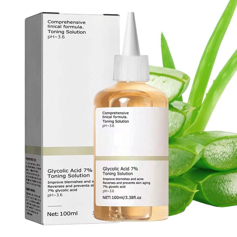 Tónico facial exfoliante de 10 - Essence Serum Toner reseña y precio