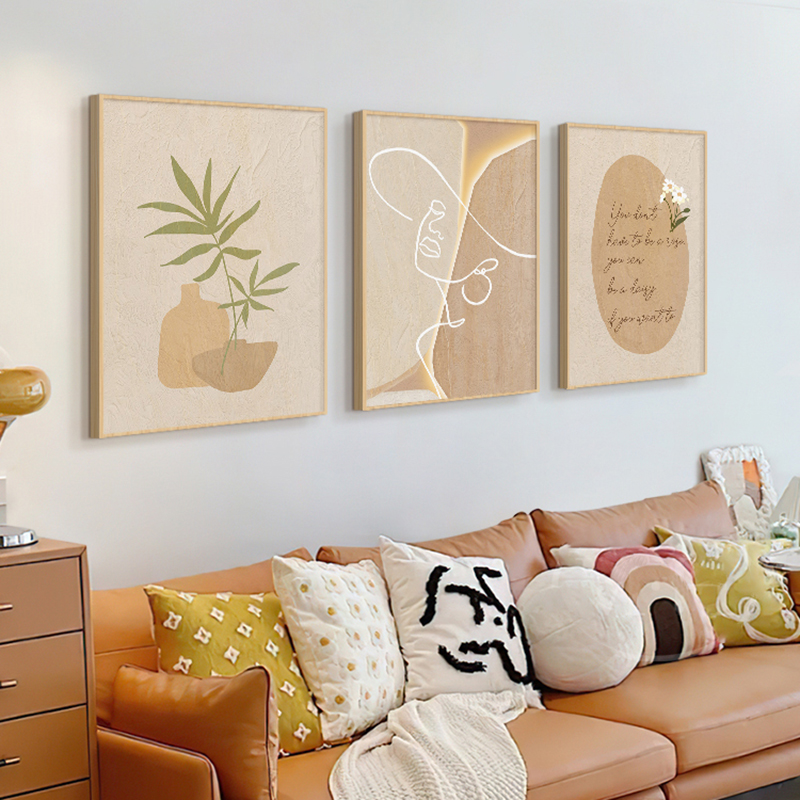 Pintura en lienzo de arte line - Korean Arts And Lifestyle reseña y precio