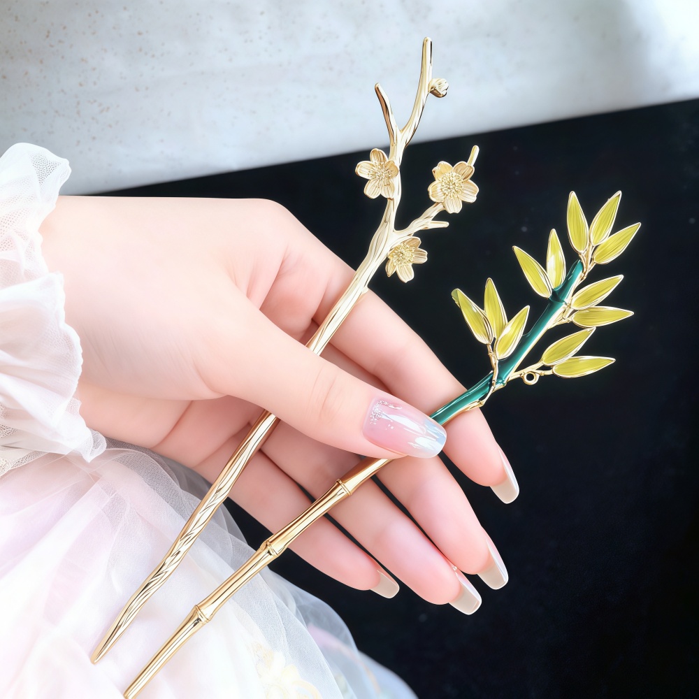Horquilla de aleación esmaltad - Hanbok Hair Pin reseña y precio