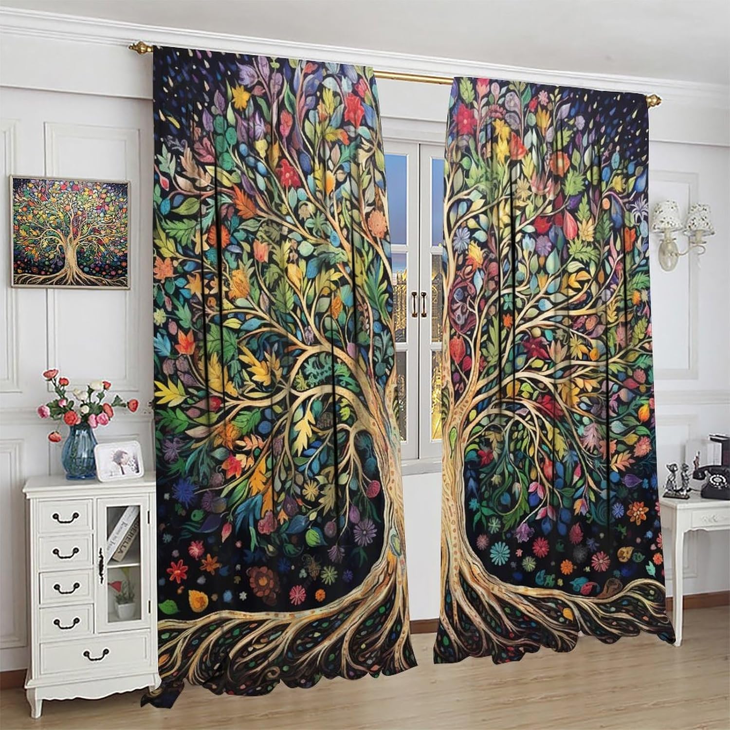 Cortinas Árbol de la Vida, Cor - Korean Arts And Lifestyle reseña y precio