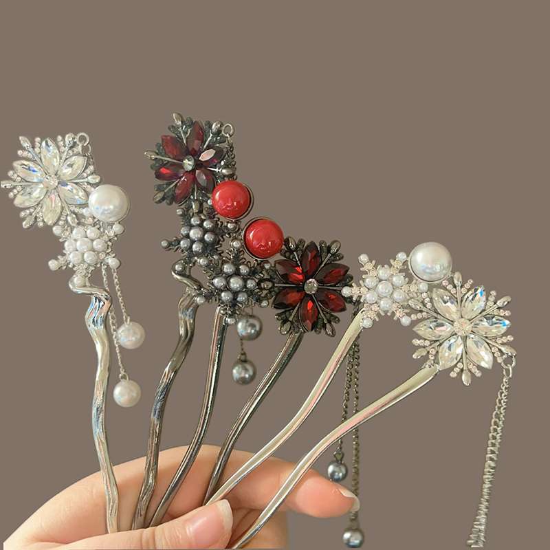 Horquilla Elegante con Flecos  - Hanbok Hair Pin reseña y precio