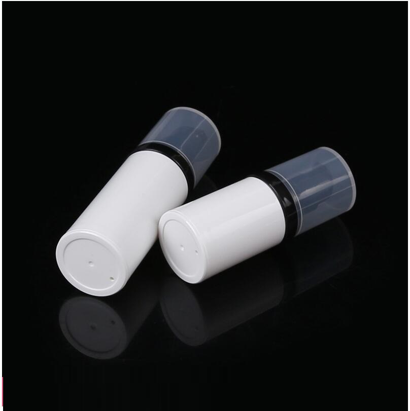 Botella sin aire blanca de 15M - Essence Serum Toner reseña y precio