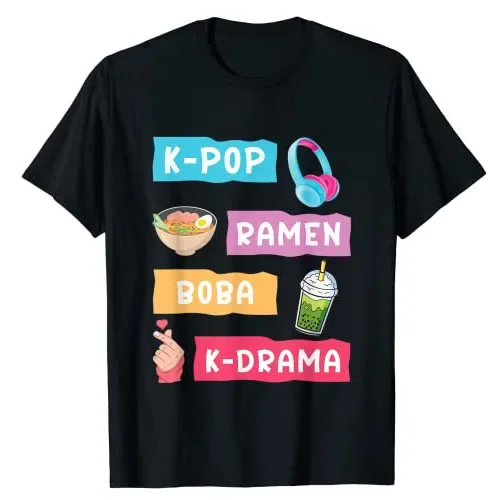 Camiseta de moda para fans de  - Korean Lifestyle & Kids Boutique reseña y precio