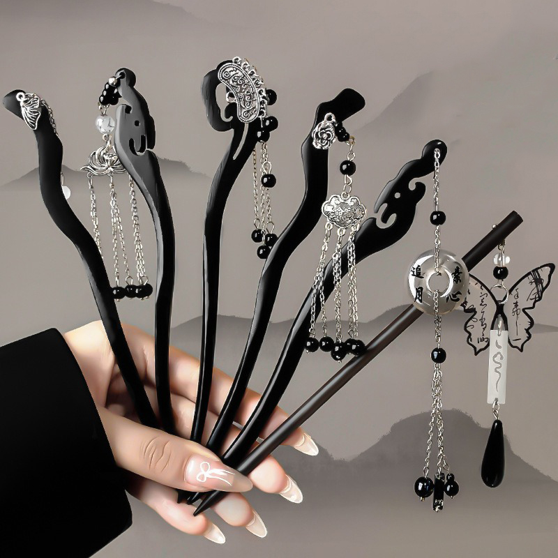 Horquillas de madera con pintu - Hanbok Hair Pin reseña y precio